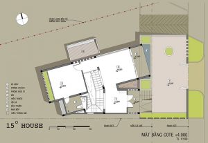 Công năng tầng 2 thiết kế nhà phố đẹp 2 tầng lạ mắt phong cách hiện đại