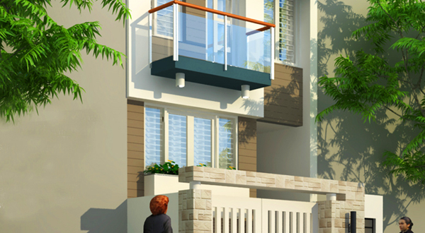 Thiết kế nhà ống 3 tầng hiện đại 5x11,8m